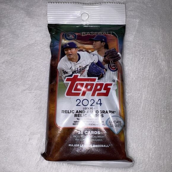 MLB 2024 Topps Baseball Series 2 Fat Pack | 36 Cards Per Pack - Picture 1 of 3